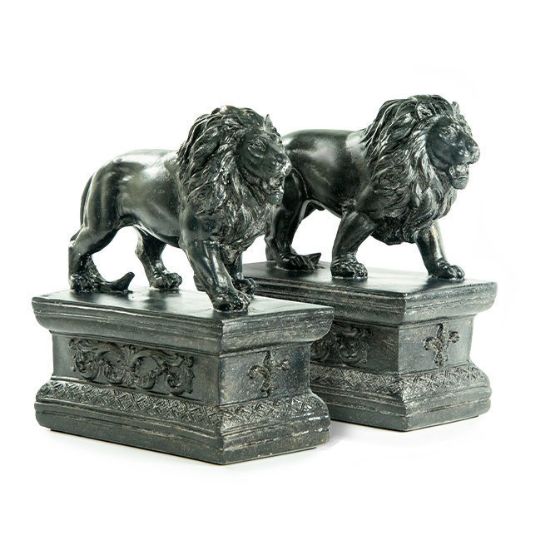Picture of Lion Book Ends